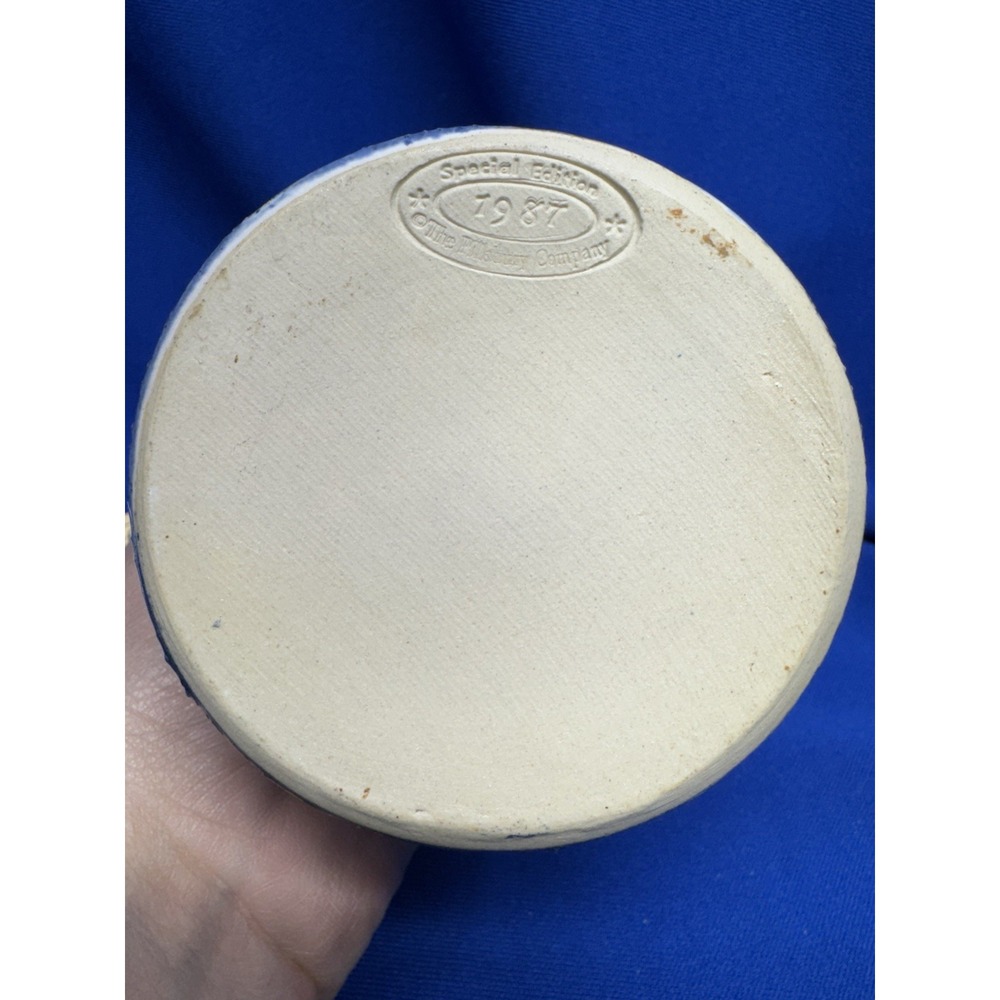 Vtg Deneen Pottery Pillsbury Hungry Jack Syrup Pitcher Handthrown 1987 Stonewar - Picture 11 of 11